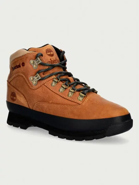 Timberland ghete de drumeție pentru bărbați din piele Euro Hiker maro