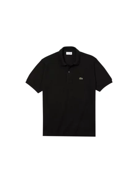 Koszulka polo Lacoste z krótkim rękawem czarna