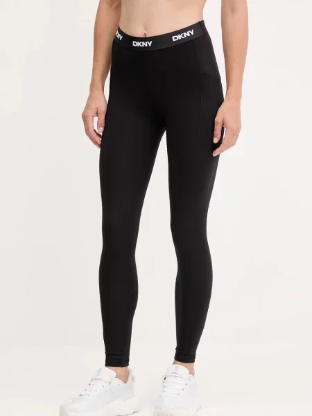 Pantaloni Dkny negru