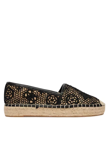 Espadrile Guess FLJOEN črna