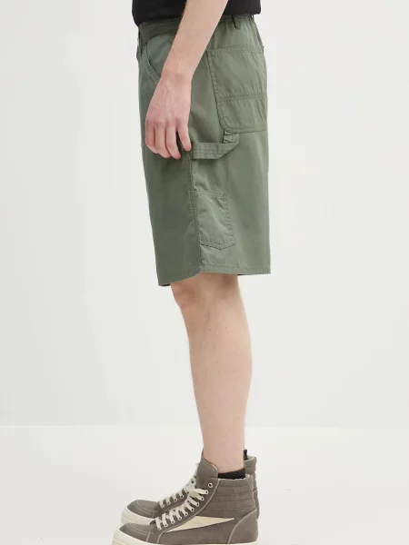 Σορτς Carhartt WIP Double Knee Short πράσινο
