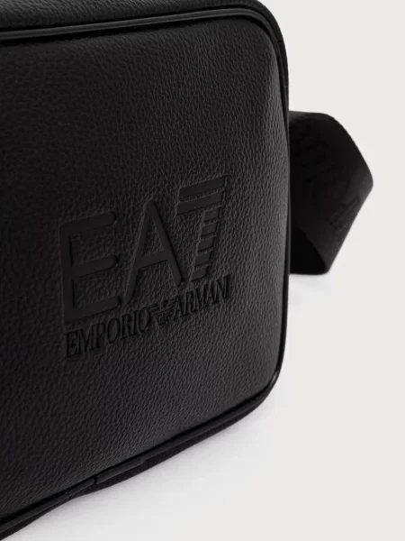 Кожаная сумка через плечо Ea7 Emporio Armani