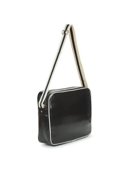 Geantă FRED PERRY Classic Shoulder Bag Black/ Ecru Universal negru