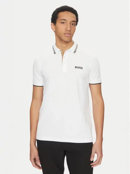Polo majica Boss bijela