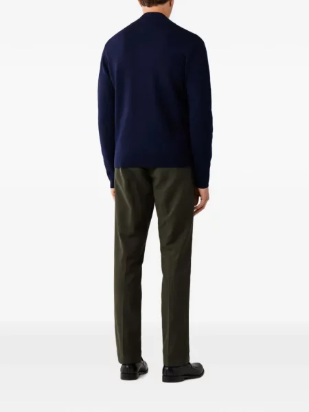 Cardigan Hackett London de lână albastru