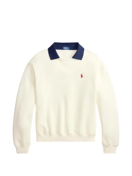 Велурени бягане с яка чорапи Polo Ralph Lauren синьо