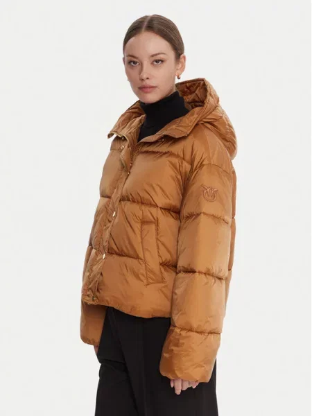PINKO Зимова куртка Imparso Imbottito бежевий