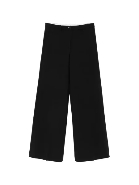 Pantaloni Nine In The Morning de lână negru