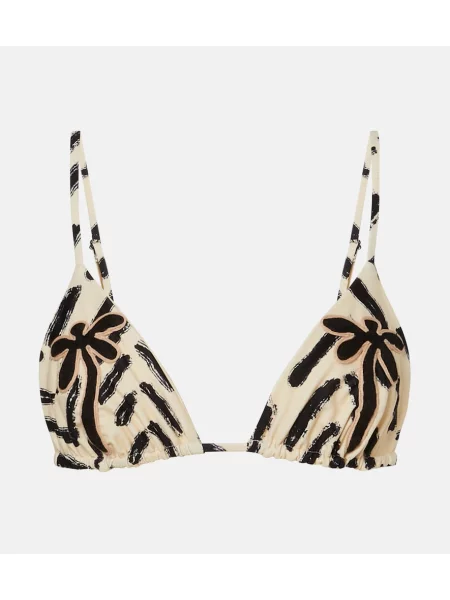 Top Johanna Ortiz cu broderie bej
