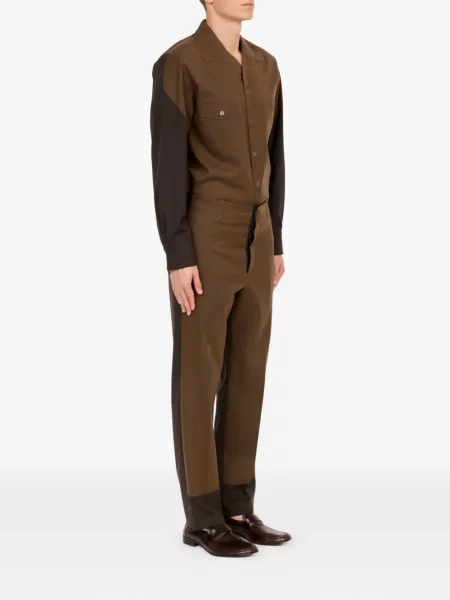 Pantaloni Mm6 Maison Margiela maro