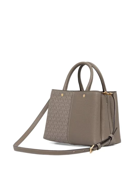 Portofel Michael Michael Kors cu volane plisat de lână negru