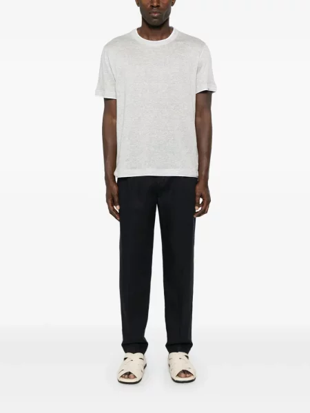 Tricou Fedeli din jerseu gri