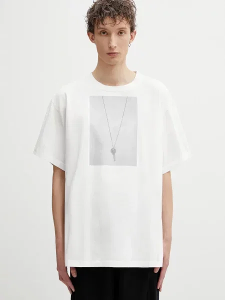 Maison Margiela tricou din alb