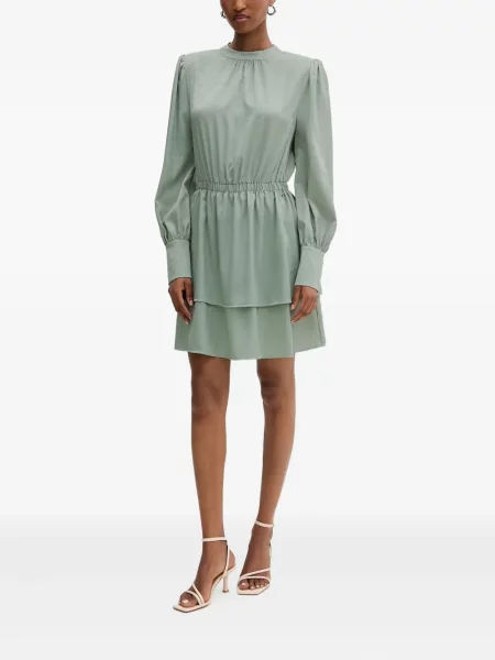 Rochie maxi Silvian Heach lungă de costum verde