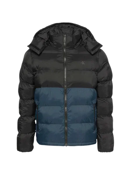 Geacă de blugi Calvin Klein Jeans negru
