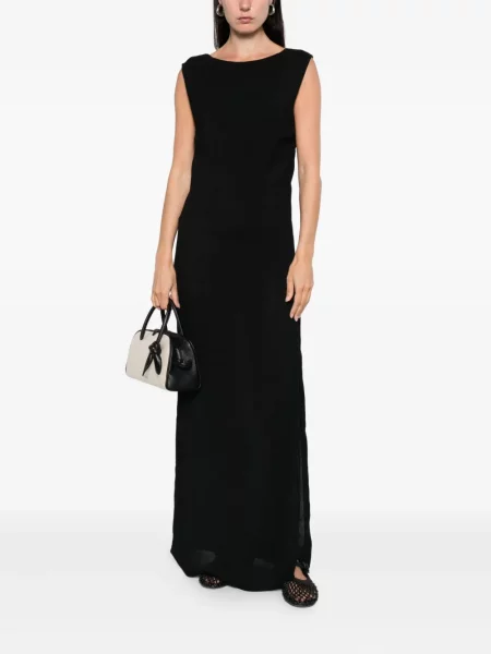 Rochie maxi Matteau de costum negru