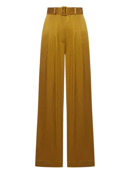 Pantaloni Zimmermann galben