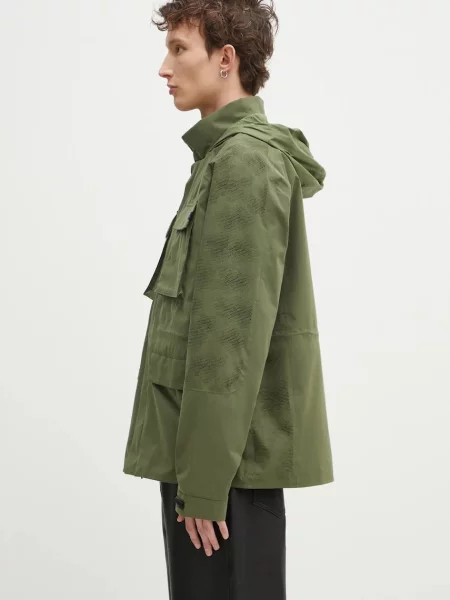 Μπουφάν Alpha Industries Laser Cut Field Coat πράσινο
