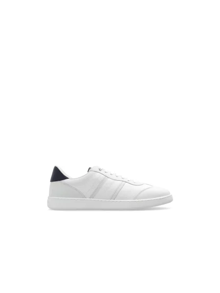 Sneakersy Salvatore Ferragamo skórzane białe
