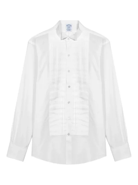 Gulerat cămașă Brooks Brothers alb