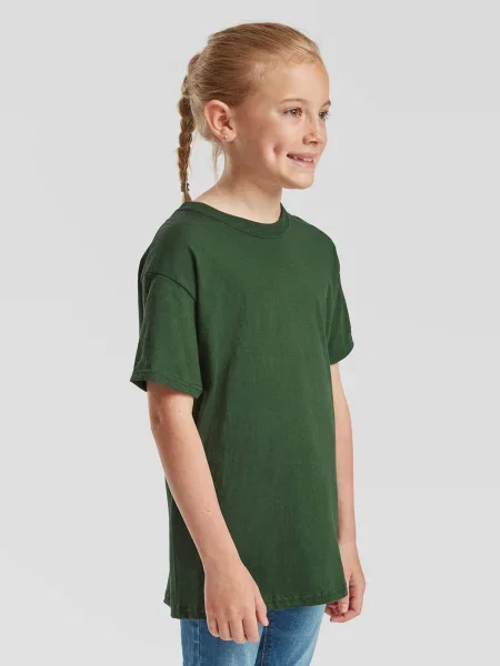 Tricou copii Fruit Of The Loom verde