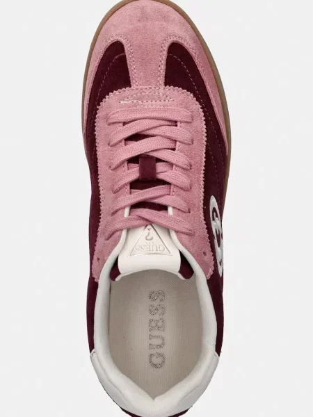 Замшевые кроссовки Guess