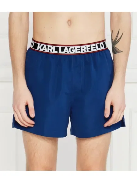 Sport rövidnadrág Karl Lagerfeld kék