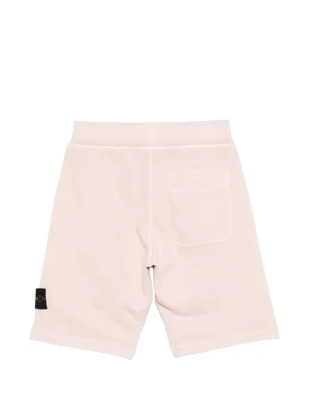 Szorty dziecięce Stone Island różowe