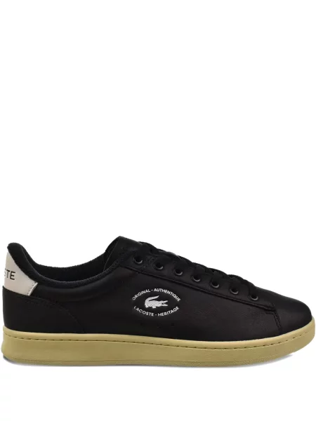Sneakerși Lacoste negru