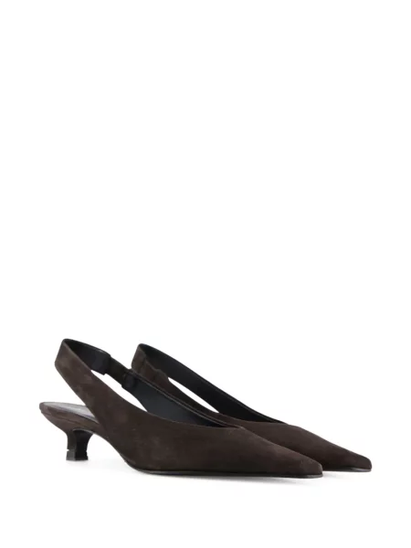 Pantofi cu toc Notabene slingback maro
