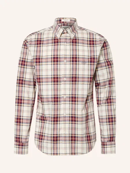 Gant Košile Regular Fit tmavě / režná / tmavě modrá červená