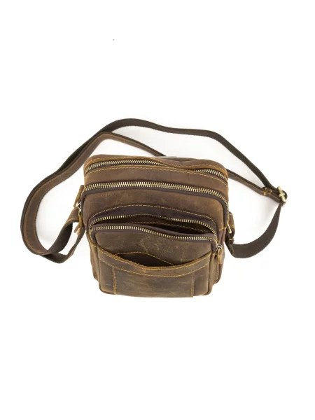 RoyalBag Мессенджер Шкіра коричневий