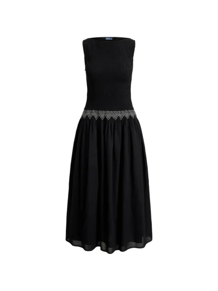 Sukienka midi Polo Ralph Lauren biała