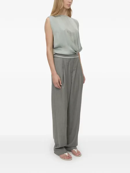 Pantaloni Christopher Esber gri