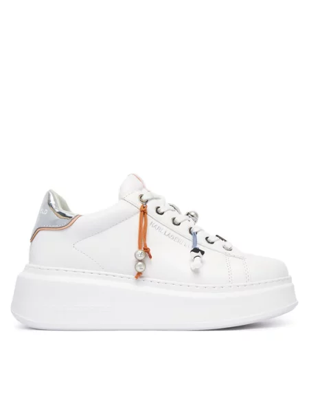 Sneakersy KARL LAGERFELD bílé