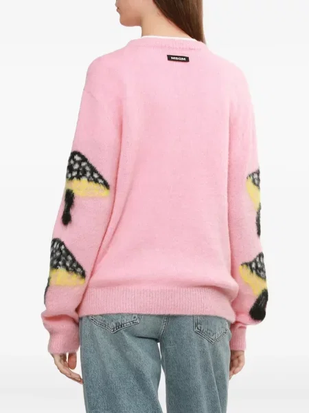 Pulover Msgm cu imagine roz