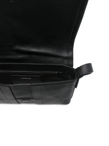 Geanta de piele Alexander Wang din piele negru