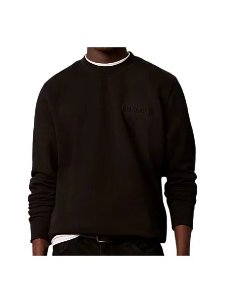 Bluza Calvin Klein z logo czarna