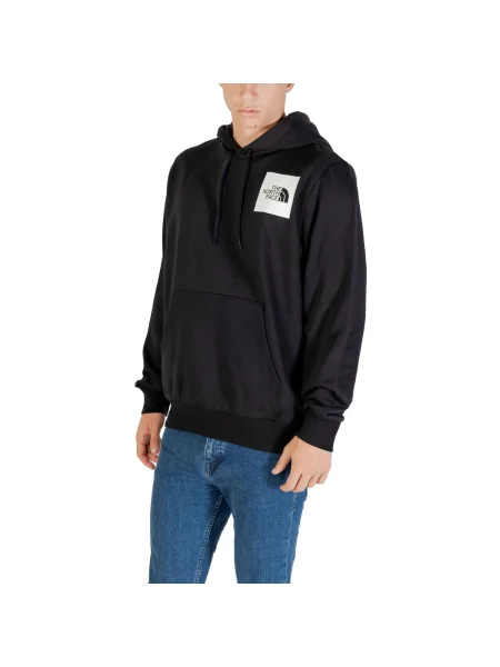 Hanorac cu glugă The North Face negru