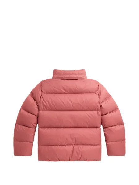 Kurtka puchowa dziecięca Polo Ralph Lauren różowa