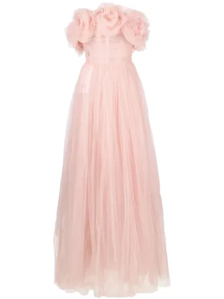 Rochie Ana Radu din tul de costum roz