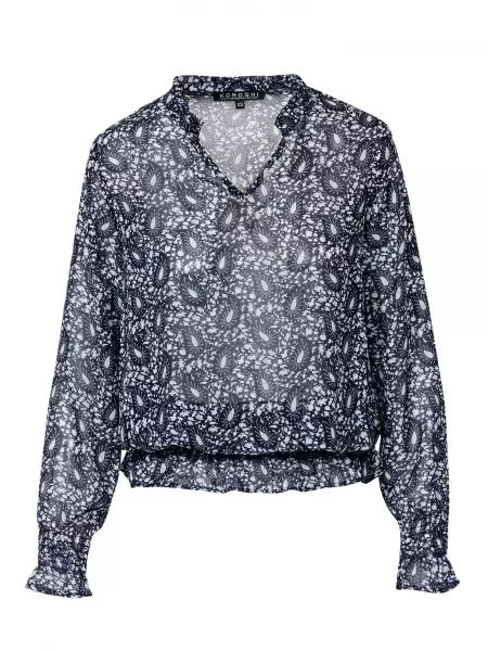 KOROSHI Bluza mornarska bela