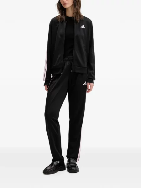 Τρέξιμο πλεκτός φούτερ Adidas με λεοπαρ μοτιβο μπλε