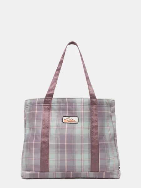 Чанта Quiksilver Plaid Winter Bag розово