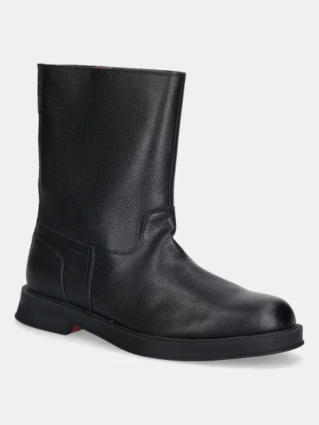 HUGO ghete de piele Lenner negru
