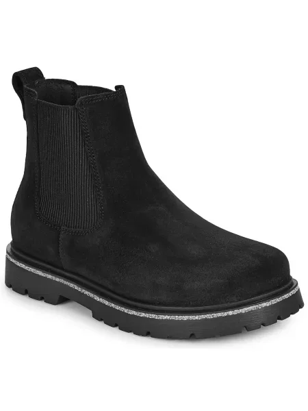 Botine Birkenstock slip-on negru
