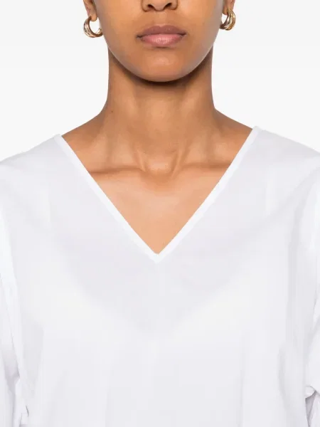Bluză Marc O'polo cu decolteu în V alb