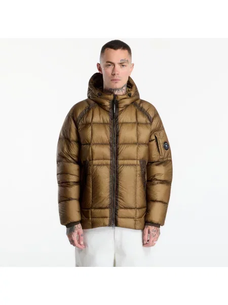 Jacheta C.P. Company D.D. Shell Hooded Puffer Jacket XXL maro