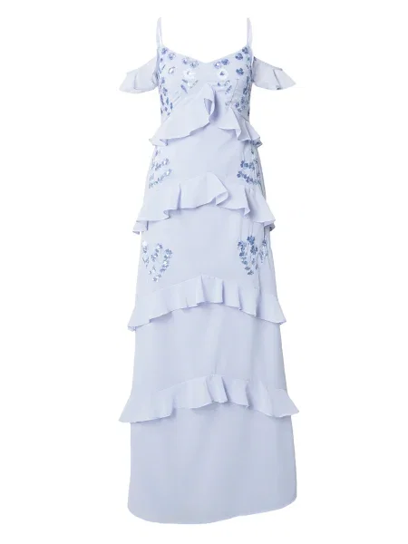 Maya Deluxe Rochie de seară / pastel albastru