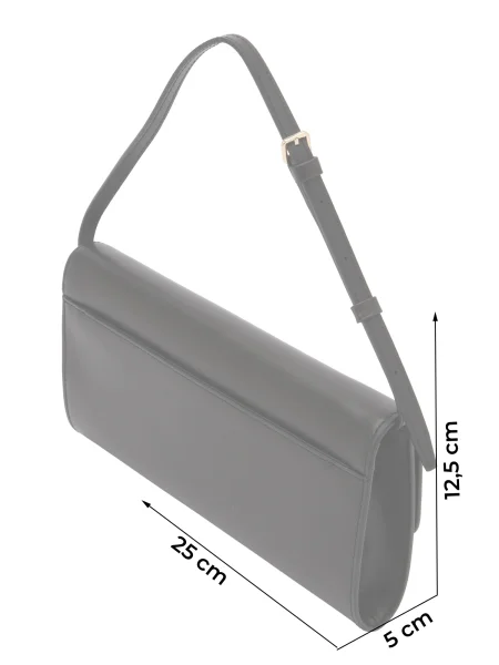 PATRIZIA PEPE Torba za čez ramo črna